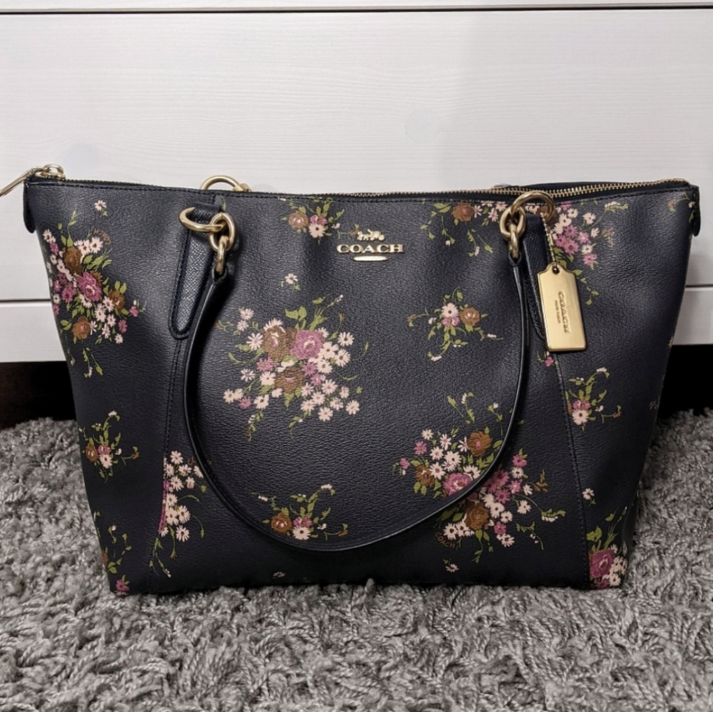 Coach Floral Ava Tote Purse